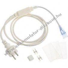 Lotti SMD LED cs� csatlakoz�k�szlet 40304 230V IP44 feh�r 1,5m