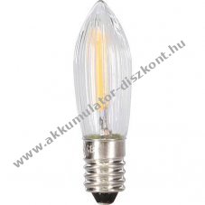 EGB filament top gyertya E10 8-55V 0,2W melegfeh�r bord�zott