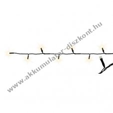 EGB LED mini f�nyf�z�r 120 LED 18m melegfeh�r IP44 t�pegys�g belt�ri �s k�lt�ri