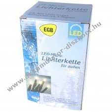 EGB LED mini f�nyf�z�r 300LED 29,9m elemes (4 Mignon ceruza) id�z�t� IP44