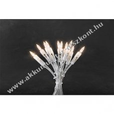 Konstsmide One String LED mini f�nyf�z�r 35 LED melegfeh�r 230V 5,10m 6302-123
