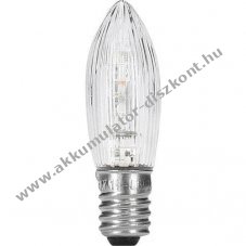 Konstsmide LED topgyertya 5042-130 melegfeh�r 14-55V 0,3W E10 3db/csomag
