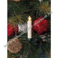 Konstsmide LED kar�csonyfa kieg�sz�t� szett 5 feh�r gyertya Mignon ceruza 1905-100