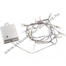 Konstsmide LED minif�nyf�z�r 20 LED transzparens melegfeh�r id�z�t� 3722-103 elemes