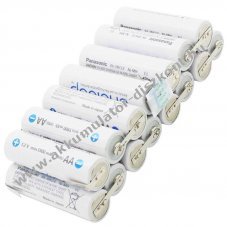 Panasonic eneloop AkkuPack AA Mignon ceruza Akkumul�tor 18V 2000mAh borotva fogkefe NiMH