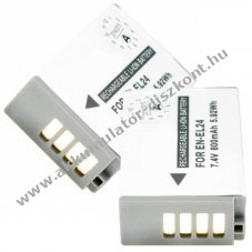 Helyettes�t� Akkumul�tor Nikon EN-EL24 7,2V 800mAh NiMH