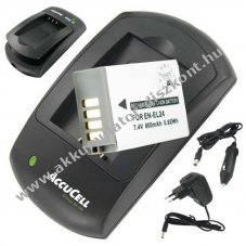 Helyettes�t� Akkumul�tor Nikon EN-EL24 7,2V 800mAh �s t�lt� Li-ion