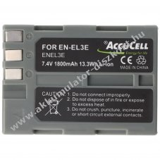 Helyettes�t� Akkumul�tor Nikon D50 7,4V 1800mAh Li-Ion