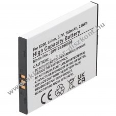 Helyettes�t� Akkumul�tor Sandisk Sansa E200 E250 E260 E270 E280 3.7V 750mAh Li-ion