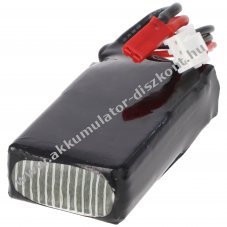 Helyettes�t� Akkumul�tor 7.4V 800mAh modell�p�t� 1db/csomag Li-Polymer