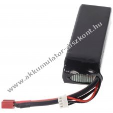 Helyettes�t� Akkumul�tor modell�p�t� 11,1V 1800mAh 3S1P 106,8x34,6x22,6mm 1db/csomag Li-Polymer