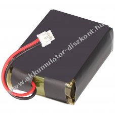 Helyettes�t� Akkumul�tor kutyanyak�rv 7.4V 470mAh SAC00-12615 Sportdog SD-1225 35x26x13mm Li-Polymer