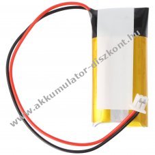 Helyettes�t� Akkumul�tor Dogtra YS300 BP37Y 3.7V 300mAh kutyanyak�rv Li-Polymer