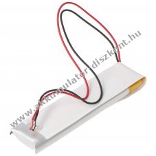 Helyettes�t� Akkumul�tor MP3-Player 100mAh 3.7V Li-Polymer
