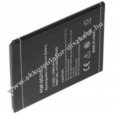 Helyettes�t� Akkumul�tor Doogee DG-310/Titans DG310/Voyager 3.7V 2000mAh 2H1114DG3100550 mobiltelefon