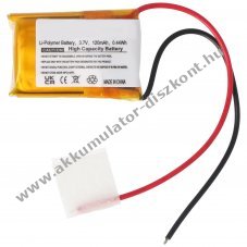 Helyettes�t� Akkumul�tor modell�p�t� 3.7V 150mAh 1db/csomag Li-Polymer
