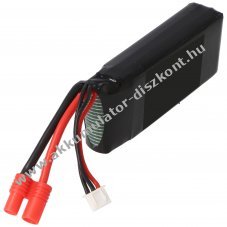 Helyettes�t� Akkumul�tor dr�n Syma Round Jack DS24 X8C X8W 7.4V 2000mAh Li-Polymer