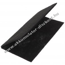 Motor-sz�r� porsz�v�hoz, saj�t m�retre v�ghat� 20x20x3,6mm fekete 1db/csomag