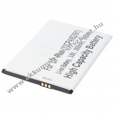 Helyettes�t� Akkumul�tor mobiltelefon Oukitel 1iCP4/62/91 3.7V 2500mAh Li-Ion