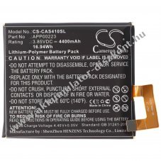 Helyettes�t� Akkumul�tor mobiltelefon CAT S41 APP00223 3.85V 4400mAh Li-Polymer