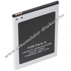 Helyettest Akkumultor Ulefone Note 8P Ulefone Paris Ulefone Paris X Ulefone 29-11900-000-00 2250mAh 3.8V