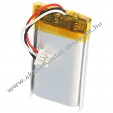 Helyettes�t� Akkumul�tor Sennheiser Impact 5033 AHB732038T 3.7V 450mAh fejhallgat� Li-Polymer