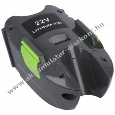 Helyettes�t� Akkumul�tor Gtech 1301A0002 porsz�v� 22V 2000mAh Li-Ion