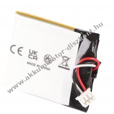 Helyettes�t� Akkumul�tor Sennheiser DW 10 AHB552826TPC 3.7V 360mAh Li-Polymer