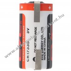 EVE CR17335 3V forrf�llel v�laszthat� l�tium elem