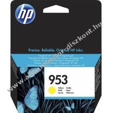 Eredeti HP tintapatron NR.953/F6U14AE s�rga nyomtat�hoz
