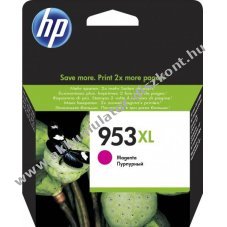 Eredeti HP tintapatron NR.953XL/F6U17AE magenta nyomtat�