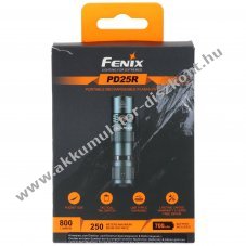 Fenix PD25R zsebl�mpa Sierra Green 800lm USB-T�pus-C t�lt�s tartalmazza Fenix ARB-L16-700P Akkumul�tor