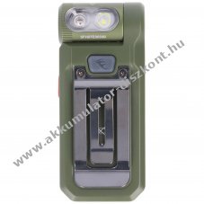 Fenix SW05R-RED LED zsebl�mpa 150lm USB-C �jrat�lthet� 700mAh piros f�ny m�gnes csipesz 200�