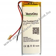 Helyettes�t� Akkumul�tor Tetra Funktel FT4 3,7V 1900mAh Li-Polymer