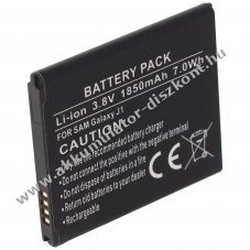 Helyettes�t� Akkumul�tor Samsung Galaxy J1 EB-BJ100CBE 3,8V 1850mAh Li-Ion