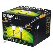 Duracell LED napelemes kerti l�mpa 2db 15 lumen LiFePO4 Akkumul�tormul�tor
