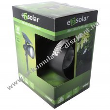 Solar LED spot napelemes panellel �s 18500 LiFePO4 Akkumul�torval 3,2V 850mAh