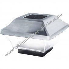 Ker�t�soszlop-l�mpa Napelemes LED-l�mpa ker�t�soszlopok, kerti oszlopfed�l