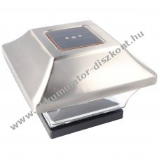 Ker�t�soszlop-l�mpa Napelemes LED-l�mpa ker�t�soszlopok, kerti oszlopfedlapok, ker�t�soszlopok