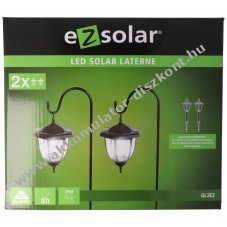2db solar LED kerti l�mpa �ll� vagy f�ggesztett kivitelben