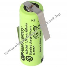 GP GP40AAAM ipari 2/3AAA Akkumul�tor 1,2V 400mAh NiMH