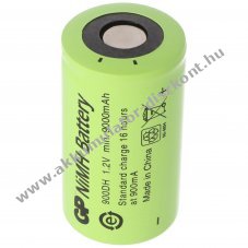 GP GP900DH-EB D (g�li�t) ipari Akkumul�tor 1,2V 9000mAh NiMH