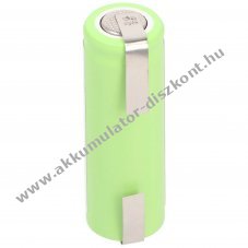 Helyettes�t� Akkumul�tor Braun Oral-B Professional 4729 4/5AA 1,2V 1400mAh borotva fogkefe NiMH