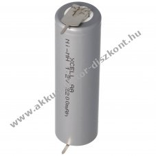 HHR2200 Mignon ceruza AA Akkumul�tor hajv�g� 1,2V 2200mAh 1db/csomag NiMH