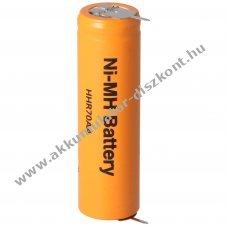 Panasonic HHR-70AA 1,2V 700mAh Mignon ceruza AA ipari Flat Top print Akkumul�tor NiMH