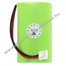 Helyettes�t� Akkumul�tor Panasonic KX-TG2650 KX-TG2670 KX-TG2680 2,4V 1500mAh NiMH