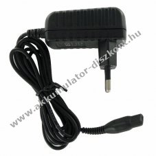 H�l�zati adapter Philips PHE00980 HP6366 kompatibilis hajv�g�hoz 4,3V 70mA fekete