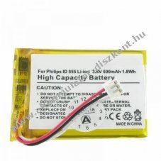 Helyettes�t� Akkumul�tor PHILIPS ID 555 SL-422943 DECT telefon