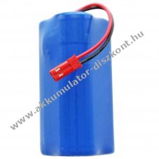 Helyettes�t� Akkumul�tor iLife V3 V3s V5 V5s 10,8V-11,1V 2600mAh ICR18650-22F M-3S1P-S Li-Ion