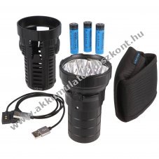 Imalent MS08 LED zsebl�mpa 34000 lumen 3x21700 Li-ion Akkumul�tor